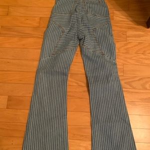 Stripped REVICE denim pants